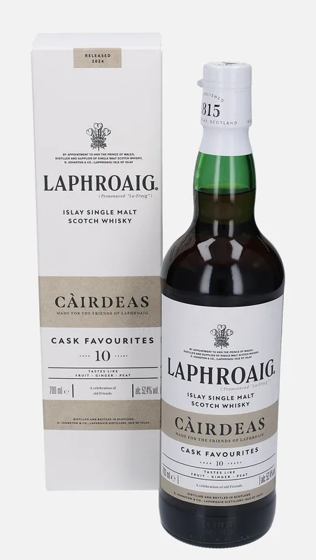 Laphroaig – Càirdeas 10 Year Old Cask Favourites Released 2024
