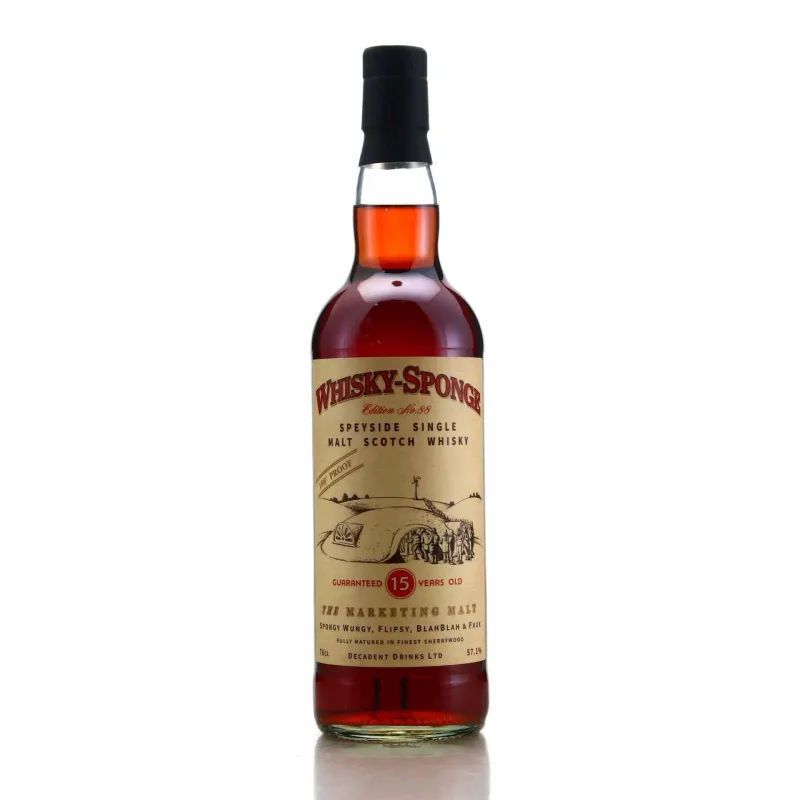 Macallan – 15 Year Old 2008 Decadent Drinks Whisky Sponge Edition 88 Single Oloroso Cask Marketing Malt (2023) (70cl)