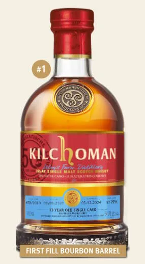 Kilchoman – 2010 13 Year Old Single Sister Cask 478 (70cl, 54.5%)