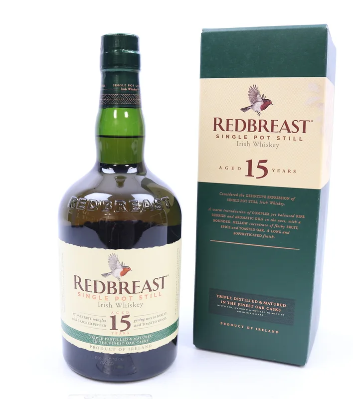 Redbreast – 15 Year Old Single Pot Still
