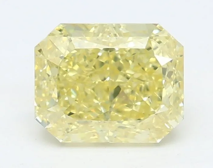 1 pcs Diamond (Natural coloured) - 1.02 ct - Fancy intense Yellow - SI1 - Gemological Institute of America (GIA)