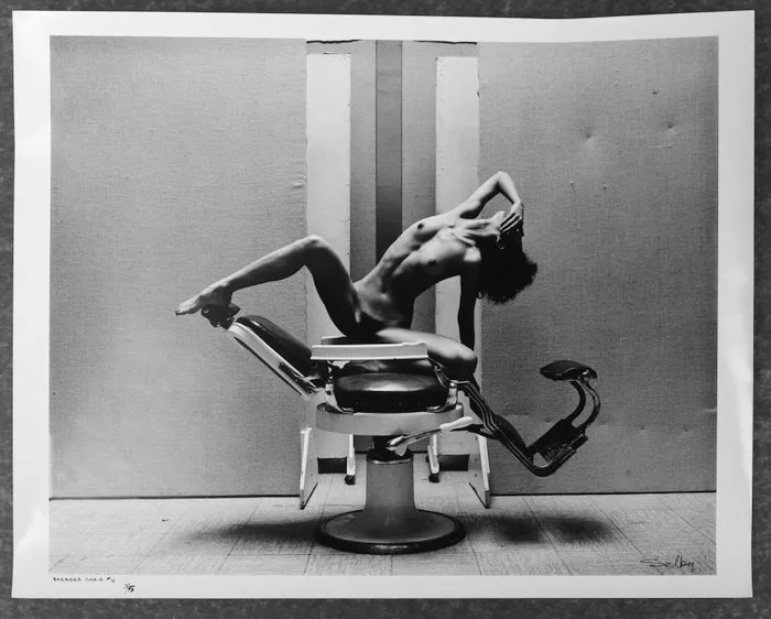 Richard Selby - Barber's Chair #16 - 1977 - gelatin silver