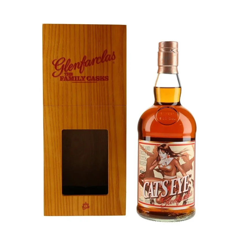 Glenfarclas – 2010 Family Casks Hideo Yamaoka Cat's Eye (2021) (70cl, 60.4%)
