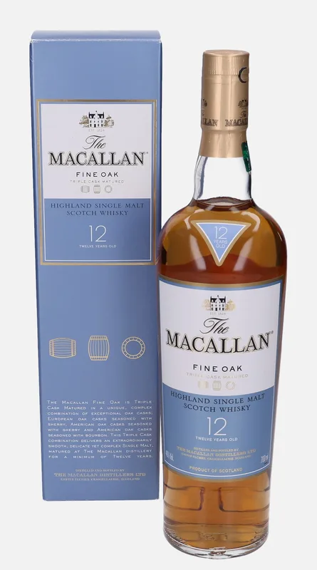 Macallan – 12 Year Old Fine Oak Triple Cask Matured