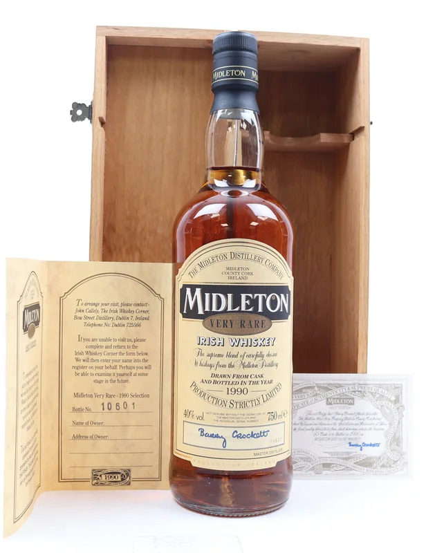Midleton – Very Rare 1990 Bottle No. 10601