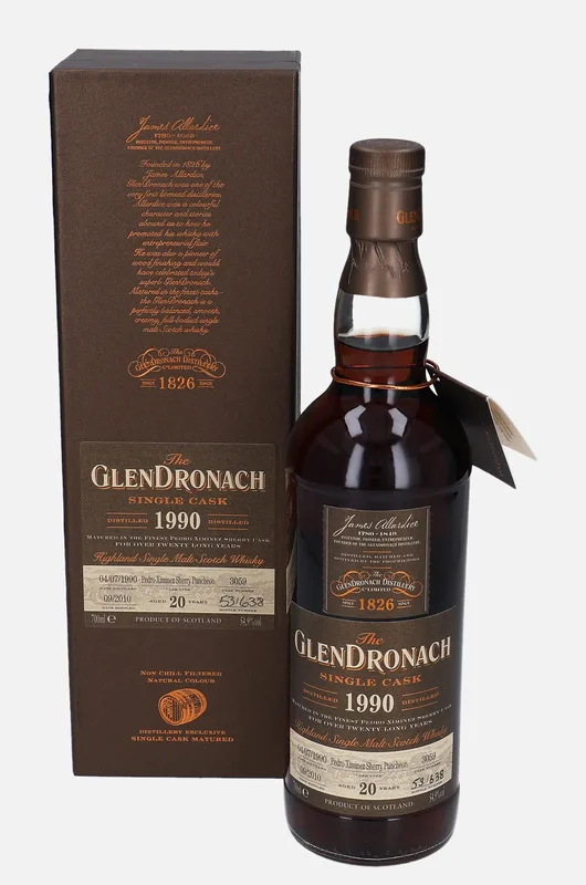 Glendronach – 1990 20 Year Old Single Cask