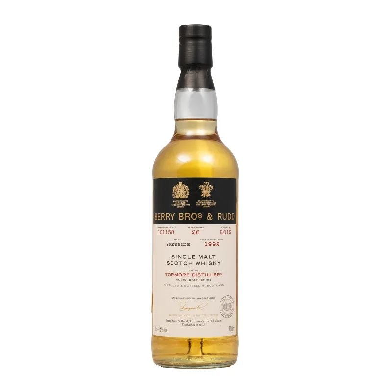 Tormore – 1992 26 Year Old Cask #101158 Berry Bros. & Rudd