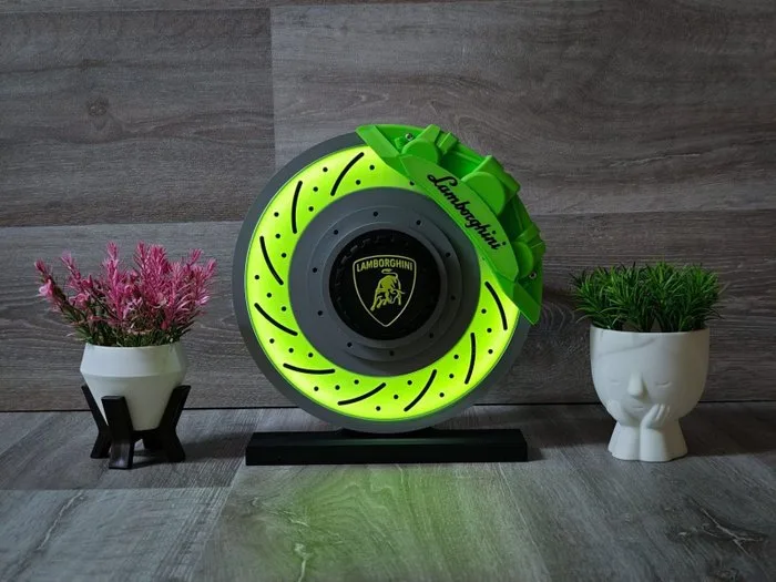 UNIQUE Lamborghini Brake Disc LED Lamp - Lamborghini