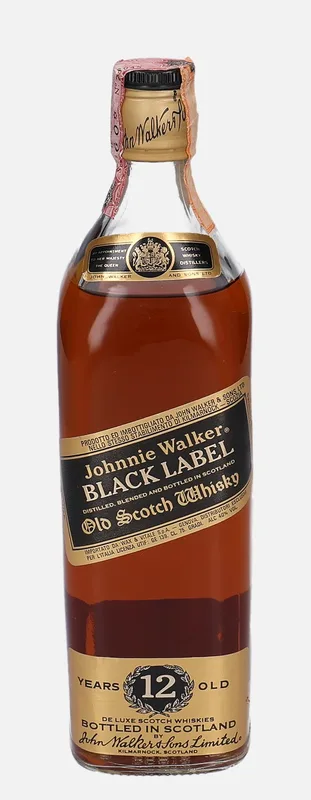 Johnnie Walker – Black Label 12 Year Old (75cl, 40%)