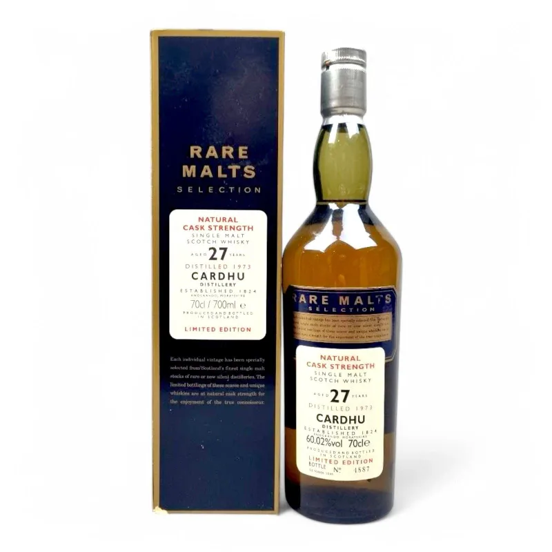 Cardhu – 1973 27 Year Old Rare Malts Speyside Single Malt Scotch Whisky (2000) (70cl, 60%)