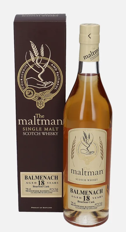 Balmenach – 1979 18 Year Old Meadowside Blending Co. The maltman