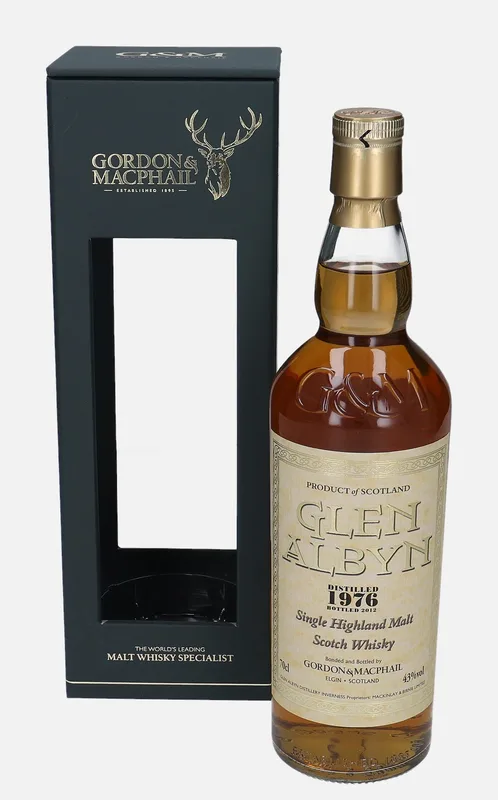 Glen Albyn – 1976 Gordon & MacPhail Distillery Labels