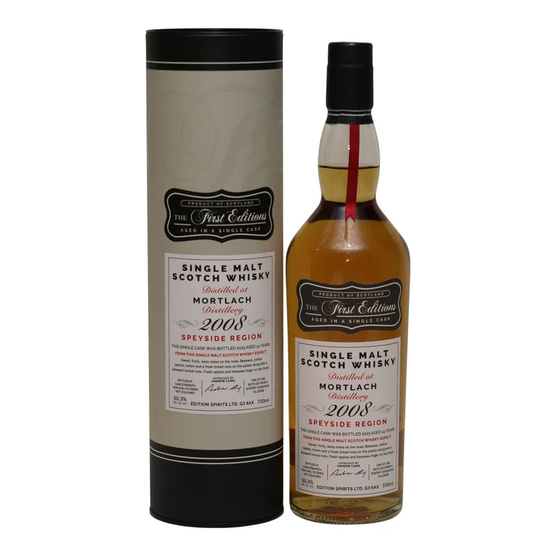Mortlach – 2008/2023 14 Year Old Sherry Hogshead, The First Edition
