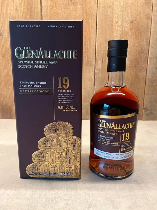 Glenallachie 19 years old Masters of Wood - Ex-Solera Sherry Cask Matured - 700ml