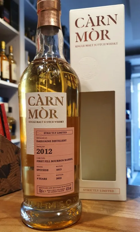 Dailuaine – 2012 First Fill Bourbon Barrel Carn Mor Strictly Limited