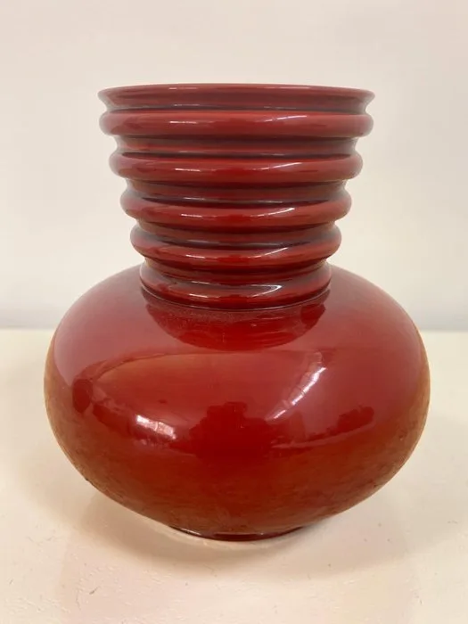Richard Ginori - Gio Ponti - Vase - Model 1343, from the Grande Rosso series - Ceramic