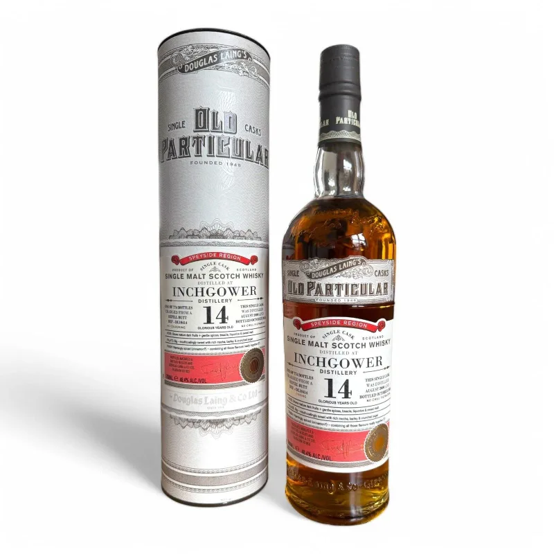 Inchgower – 14 Year Old 2000 Douglas Laing Old Particular Single Sherry Cask DL10414 (70cl, 48.4%)