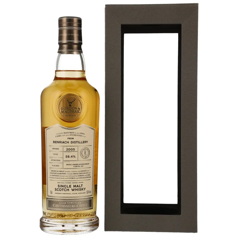 Benriach 17 Year Old 2005/2023 - Gordon & MacPhail #121