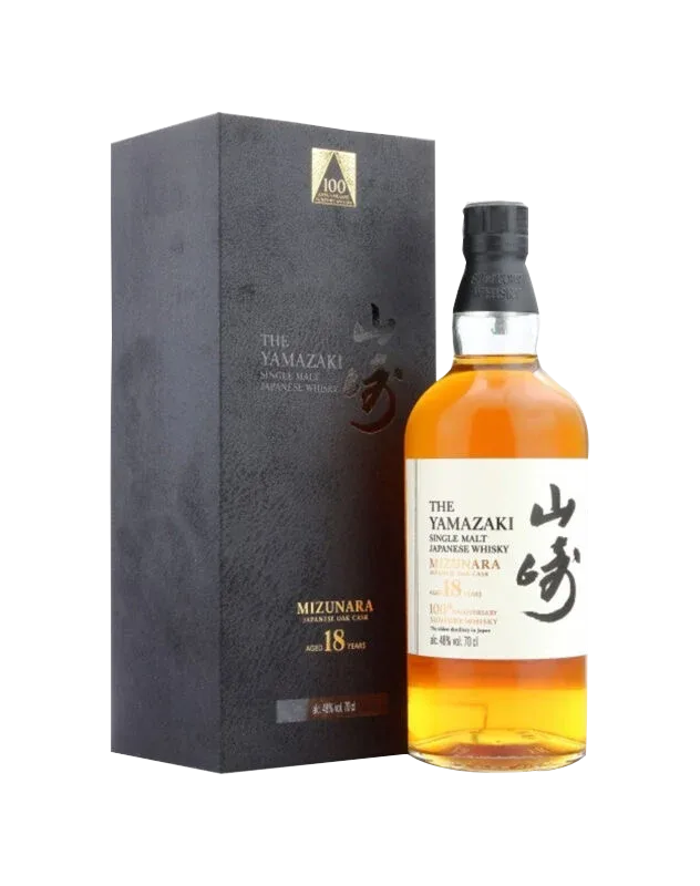 Suntory Yamazaki 18 Years Old Mizunara Cask 100th Anniversary