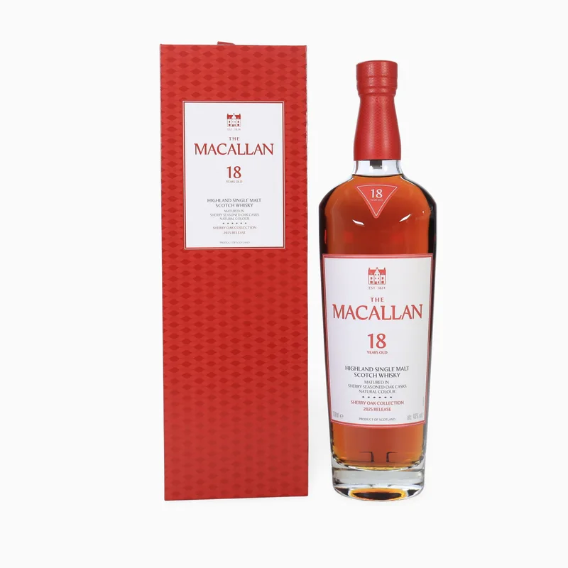 Macallan – 18 Year Old (2025) Sherry Oak