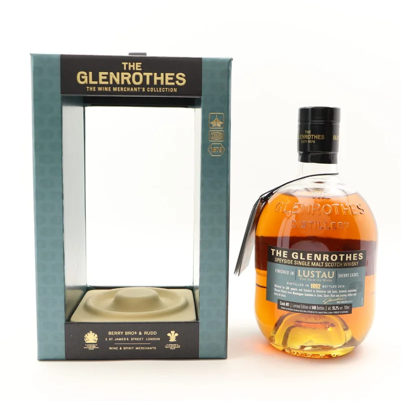Glenrothes – 1992 24 Year Old Lustau Sherry Cask Finish (70cl, 55.2%)