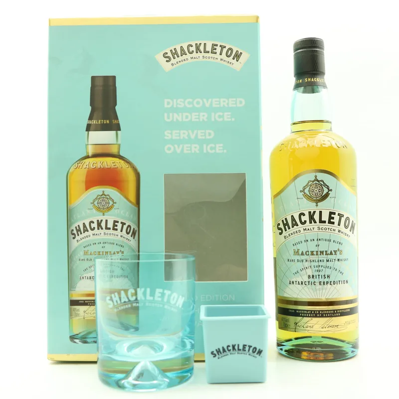 Mackinlay’s Shackleton Gift Set (70cl, 40%)