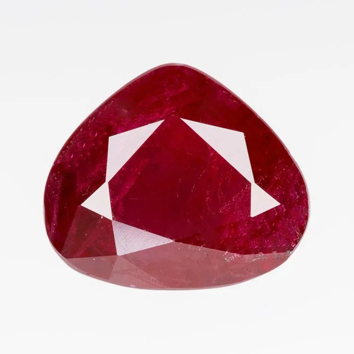 1 pcs Red Ruby - 1.49 ct - Asian Institute of Gemological Sciences (AIGS) - Pigeon-Blood-Montepuez