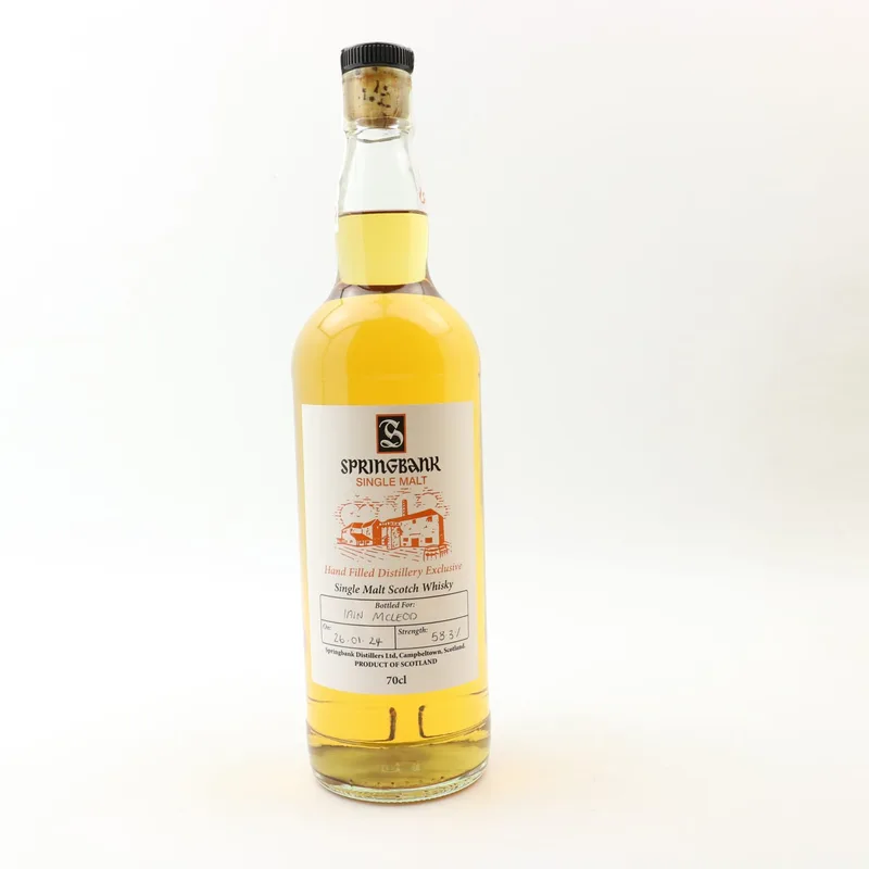 Springbank – Hand Filled Distillery Exclusive (70cl, 58.3%)