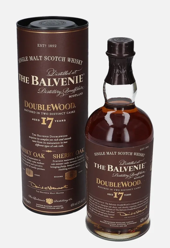 Balvenie – DoubleWood 17 Year Old (70cl, 43%)
