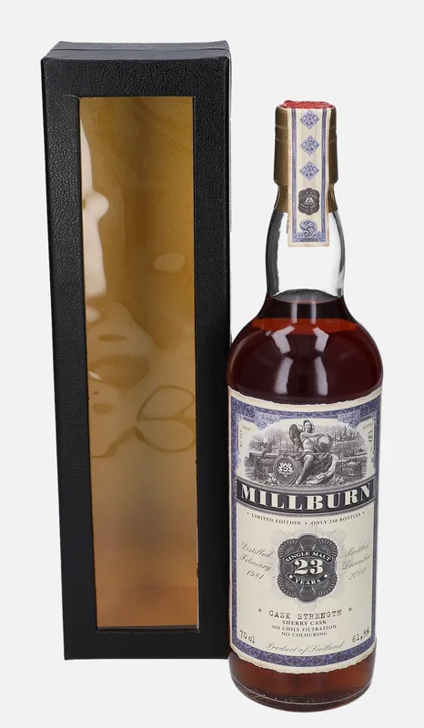 Millburn – 1981 23 Year Old Jack Wiebers Whisky World Old Train Line