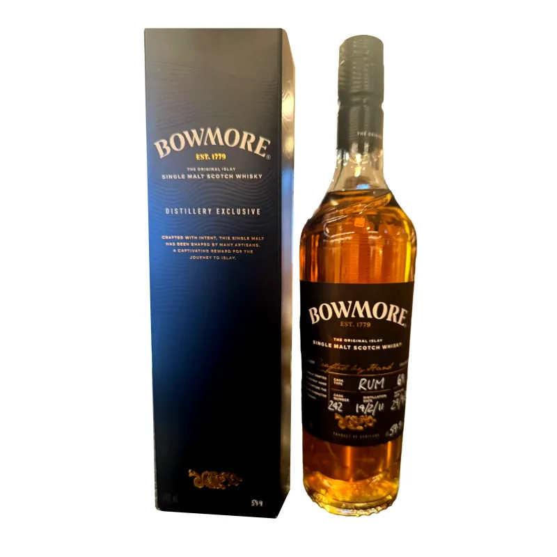 Bowmore – 2011 Hand Filled Rum Finish Single Cask #242 (59.9%)