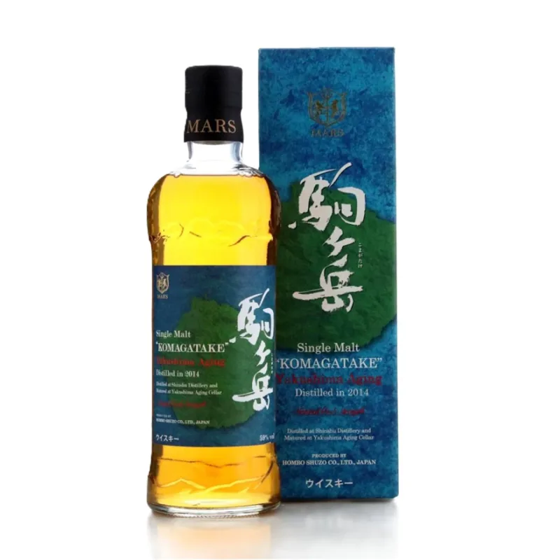 Mars Komagatake 2014 Yakushima Cellar Aging Bourbon Barrel Matured Japanese Single Malt (2017)