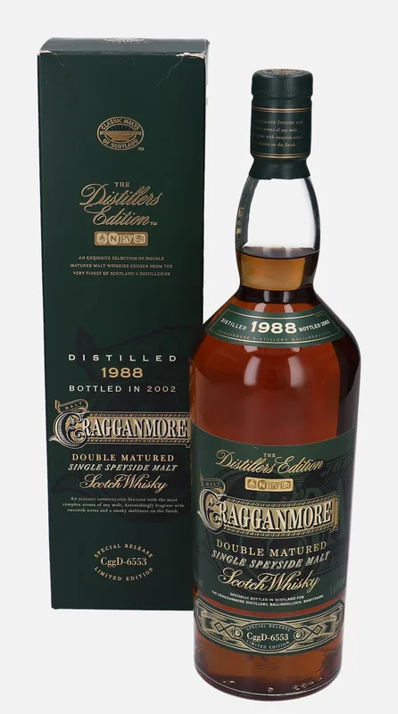Cragganmore – 1988 Distillers Edition Double Matured CggD 6553