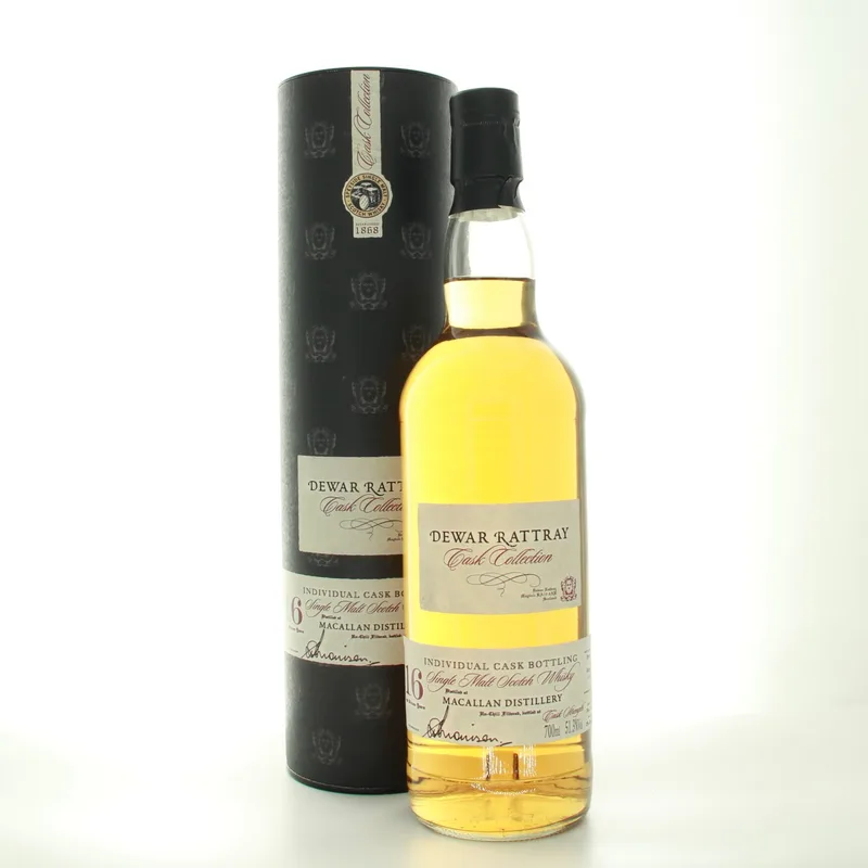 Macallan 16 Year Old Dewar Rattray 1989 (70cl, 51.3%)
