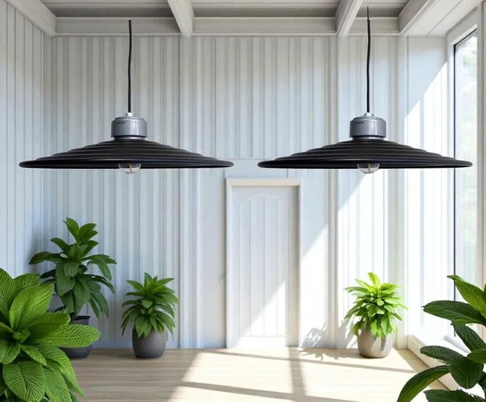 Herstal - Mikael Berlin - Hanging lamp (2) - Sound Ø40 Pendant - Black - Metal - Danish Design - 2 Pieces