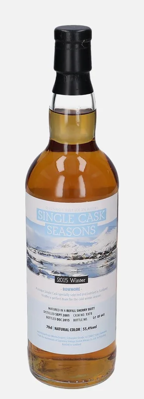 Bowmore – 2001 Signatory Vintage Scotch Whisky Co. Single Cask Seasons 2015 Winter