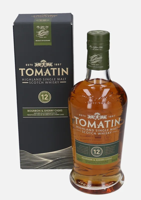 Tomatin – 12 Year Old (70cl, 43%)