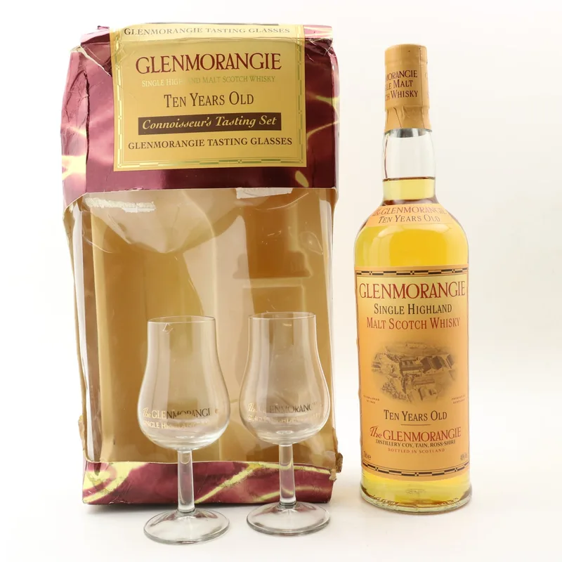 Glenmorangie – 10 Year Old & Tasting Glasses Set (70cl, 40%)