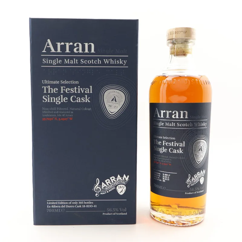 Arran – 2012 Single Cask #RDD-41 Malt & Music Festival 2023 (70cl, 56.5%)