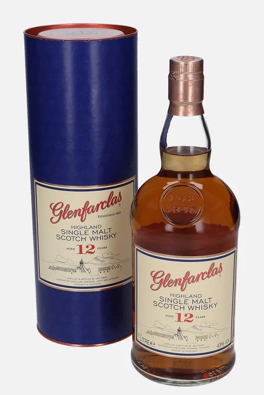 Glenfarclas – 12 Year Old (1L, 43%)