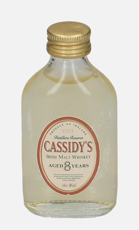 Cassidy's – Distillers Reserve 8 Year Old (5cl, 40%)