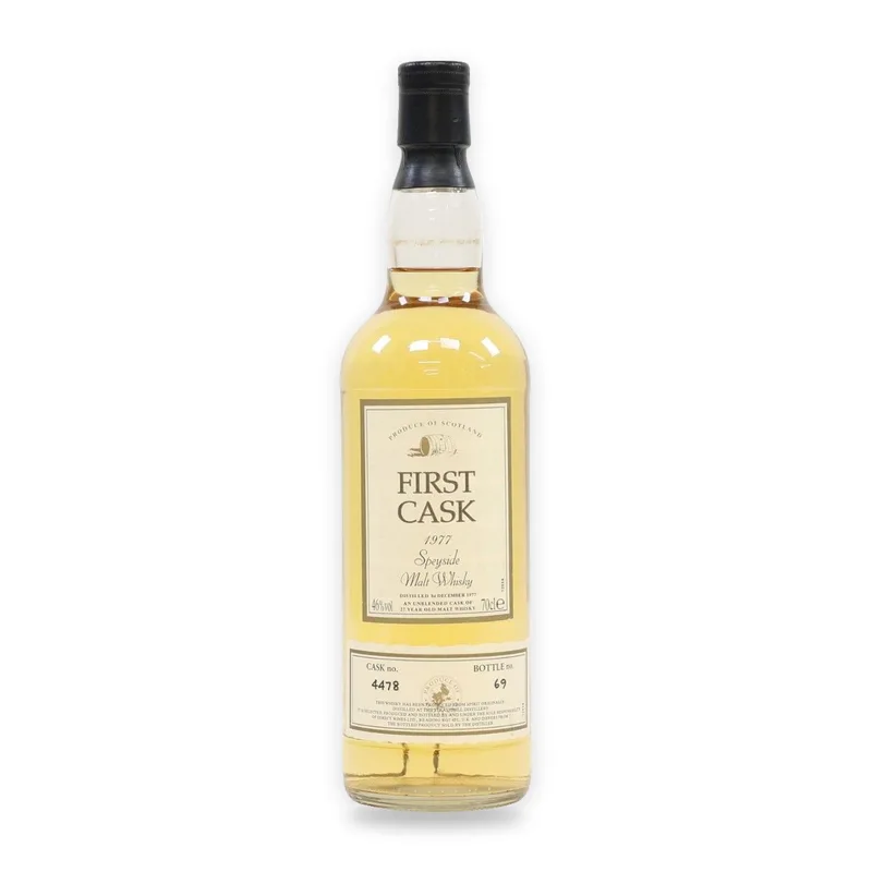 Strathmill – 27 Year Old 1977 - First Cask #4478