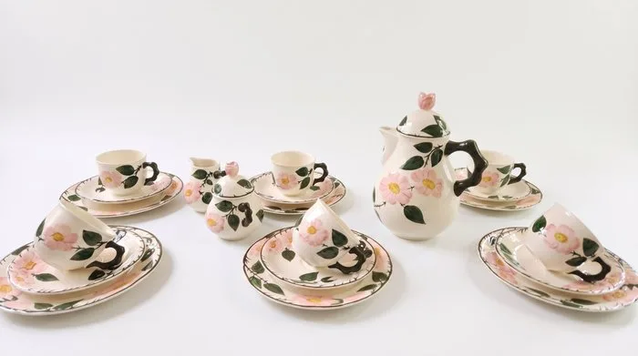 Villeroy & Boch - Wildrose - Coffee set for 6 (21) - Ceramic - like new