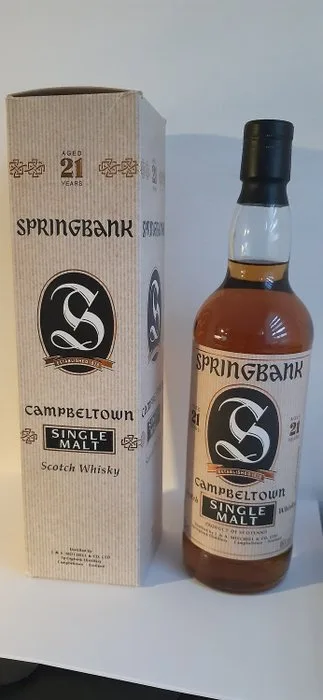 Springbank 21 years old One of 2400 - b. 2005 - 70cl - 2400 bottles