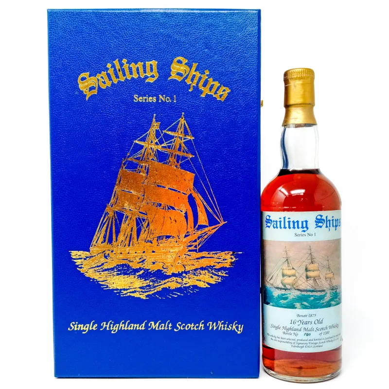 Caperdonich – 1972 16 Year Old Signatory Vintage Sailing Ships Series No.1 (75cl, 40%)