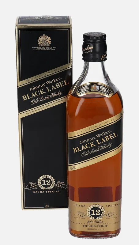 Johnnie Walker – Black Label 12 Year Old (75cl, 43%)