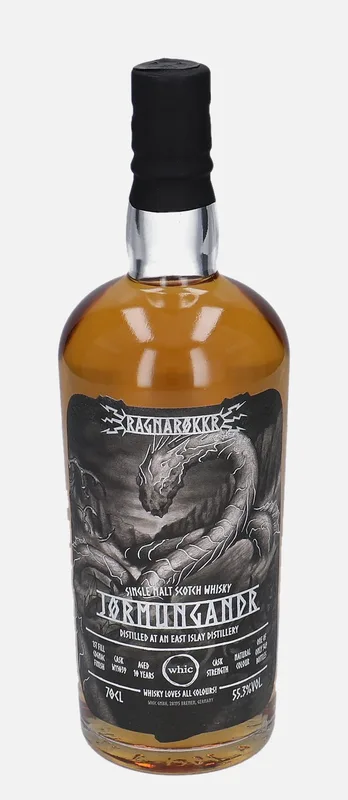 An East Islay Distillery – Jormungandr 10 Year Old whic Whiskycircle Ragnarøkkr (70cl, 55.3%)