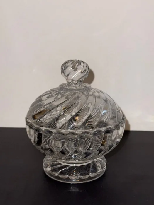 Baccarat - Cookie jar - Bamboo tors - Crystal