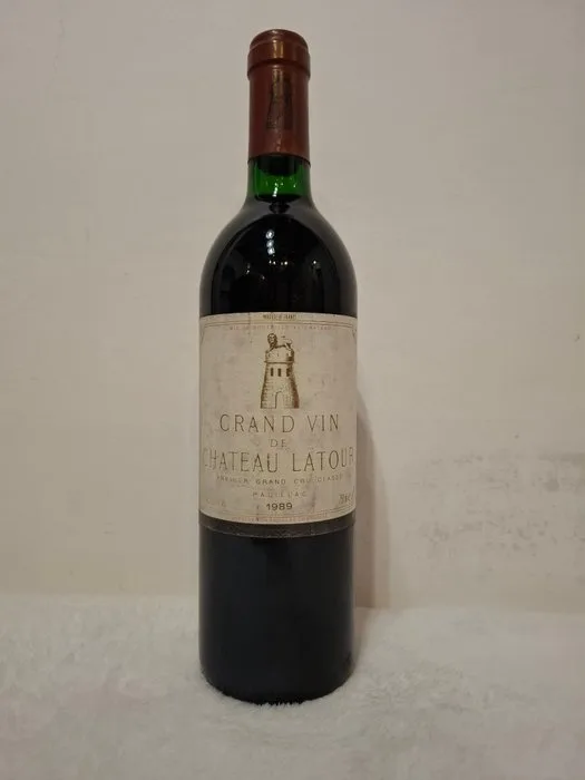 1989 Chateau Latour - Bordeaux, Pauillac 1er Grand Cru Classé - 1 Bottle (0.75L)