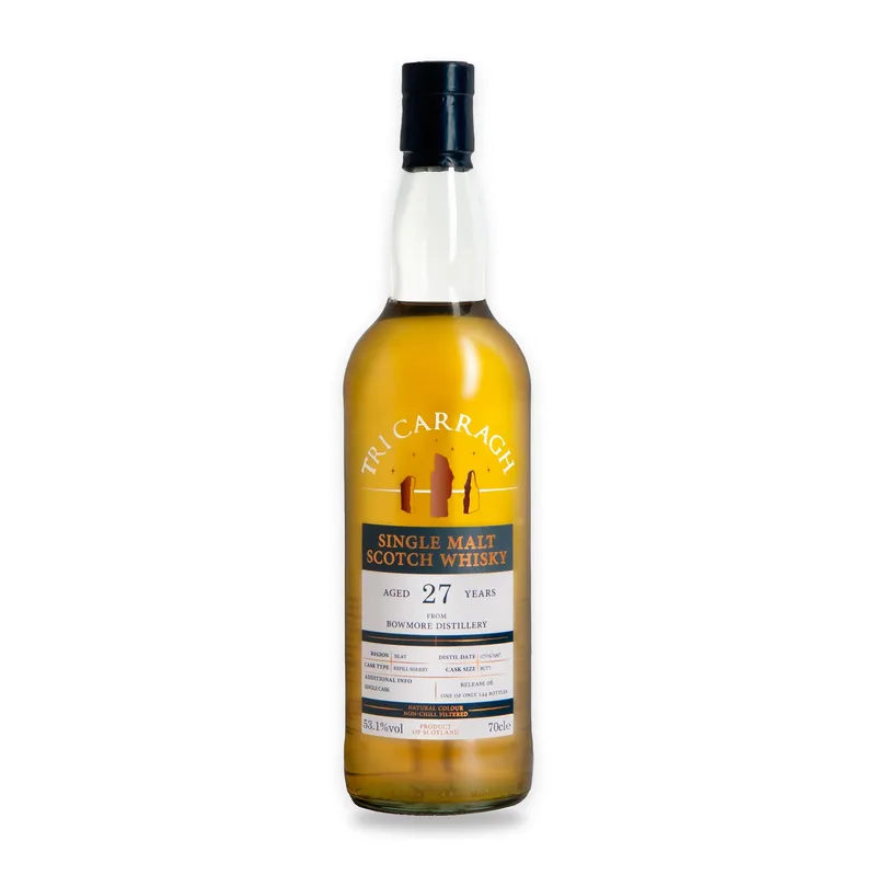 Tri Carragh Bowmore 27 Year Old Sherry Butt